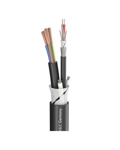 Sommer Cable 500-0051-1 SC-Monolith 1 AES / EBU, DMX & Power Combination Cable - Black