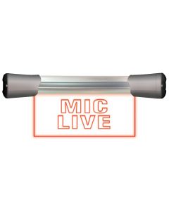 Sonifex 'MIC LIVE' 20cm Sign SignalLED Single Flush Mounting  LD-20F1MCL