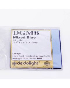 Dedolight DGMB Gel Filter Set, Mixed Blue (Fits Classic Filter Holder)