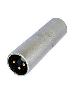 Neutrik NA3MM 3 Pole XLR Male - 3 Pole XLR Male Adapter