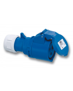 PCE 213-6 16A 3 Pole IP44 Socket - 240V Blue