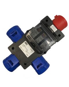 PCE St Anton 32A 415V IN DISTRO - 3 x 32A 240V OUT 9439019