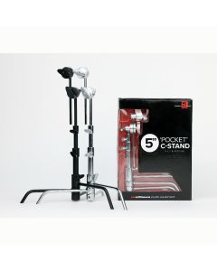 Matthews Chrome & Black 5" Pocket C-Stand BOGOF