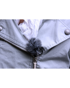 Rycote Grey Lavalier Windjammer (furry) 065502 - twin pack