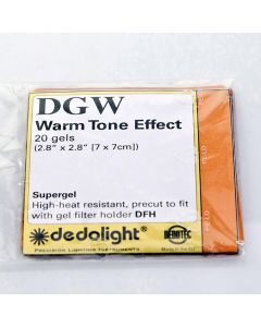 Dedolight DGW Gel Filter Set - Warm Tones