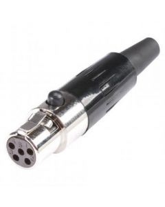 Hicon HI-XMCF-5 Mini XLR Female Connector