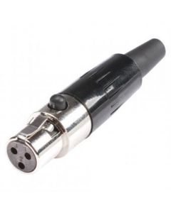 Hicon HI-XMCF3 Mini XLR Female Connector