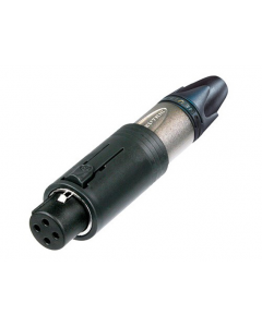 Neutrik NC3FM-C-B Unisex XLR Cable Connector ConvertCON - Black Finish