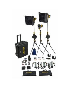 Dedolight DLED7 Bi-Colour 3 Head LED Lighting Kit HIre at MCL MEDIA