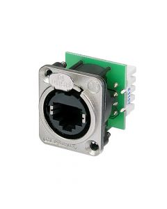 Neutrik NE8FDV-YK EtherCON Panel Mount Connector with IDC Punch Down Terminals