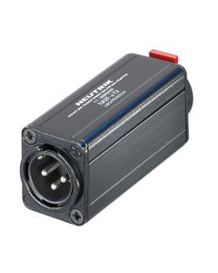 Neutrik NA2M-J-TX Miniature transformer balancing adapter, 3 pole XLR male - 1/4" Jack, ground lifted