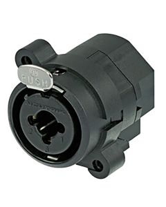 Neutrik NCJ5FI-S 3 pole XLR Female connector with 1/4" Mono Jack Socket