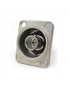 Neutrik NBB75DFI Recessed BNC Female to Female Chassis Connector