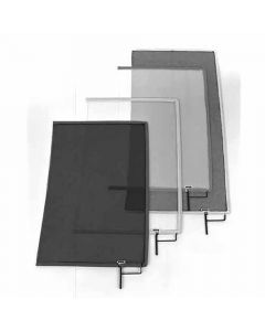 Matthews 149058 12" x 18" Black Double Scrim 