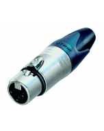 Neutrik NC3FXX - XLR Female Cable Connector - Nickel Finish