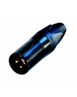 Neutrik NC3MXX-BAG - XLR Male Cable Connector - Black Finish
